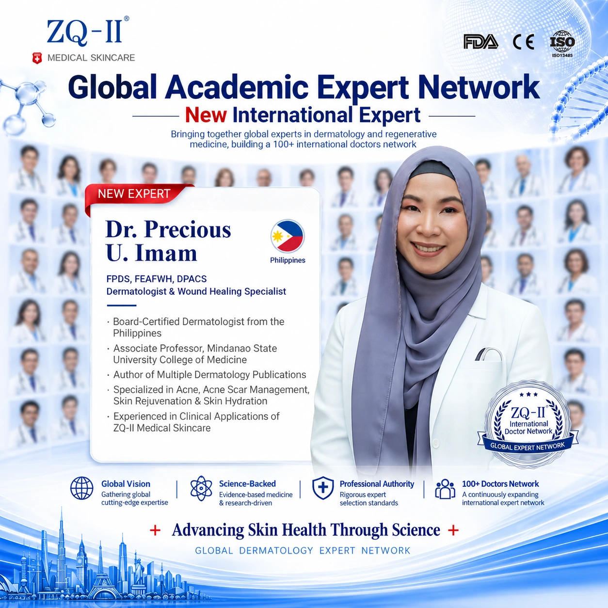 ZQ-II accueille officiellement le Dr Precious U. Imam au sein du réseau mondial d'experts académiques ZQ-II