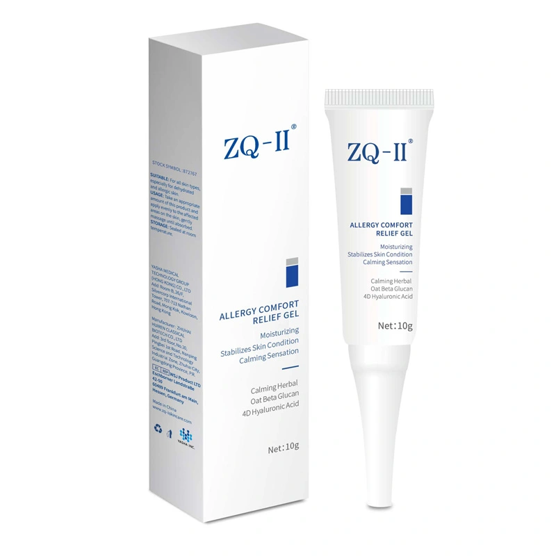 Gel de relief de confort des allergies