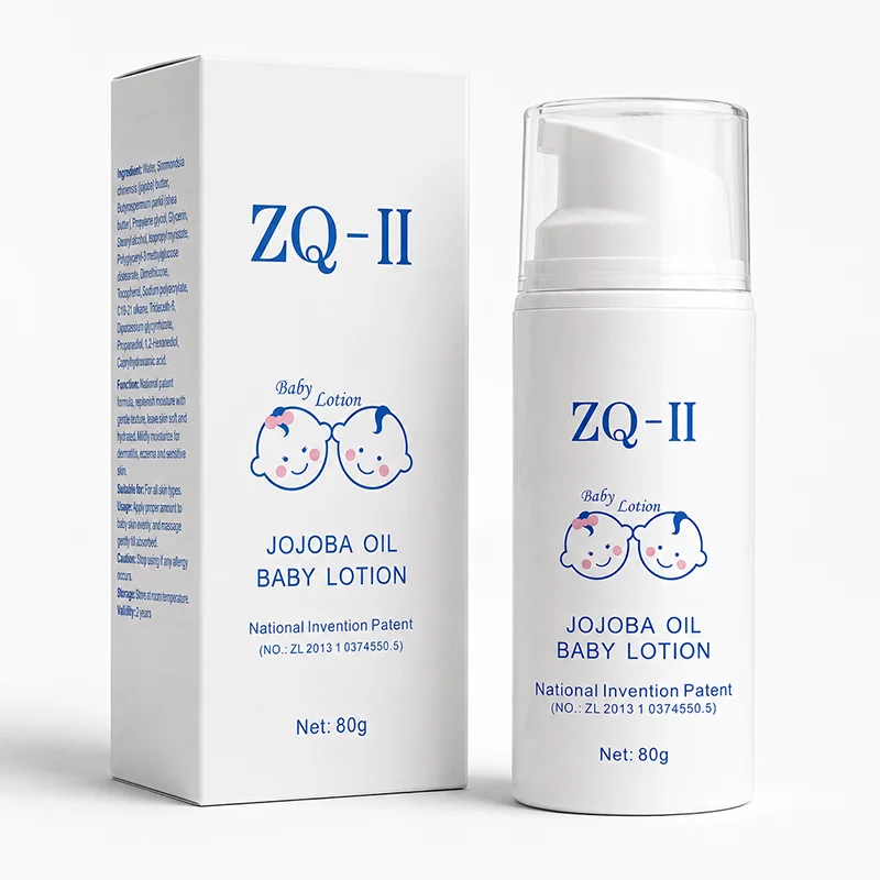 Lotion pour bébé à l'huile de jojoba