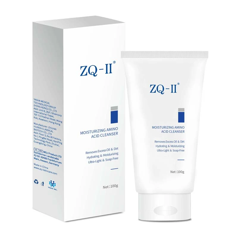 Nettoyant hydratant en acides aminés