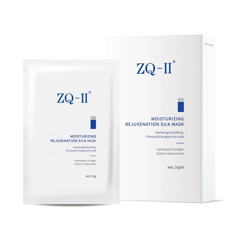 Masque en soie de rajeunissement hydratant