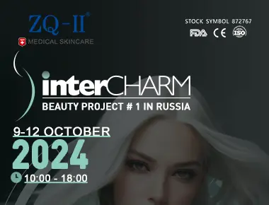 ZQ-II brille à Intercharm Moscou 2024: une vitrine réussie des innovations de soins de la peau