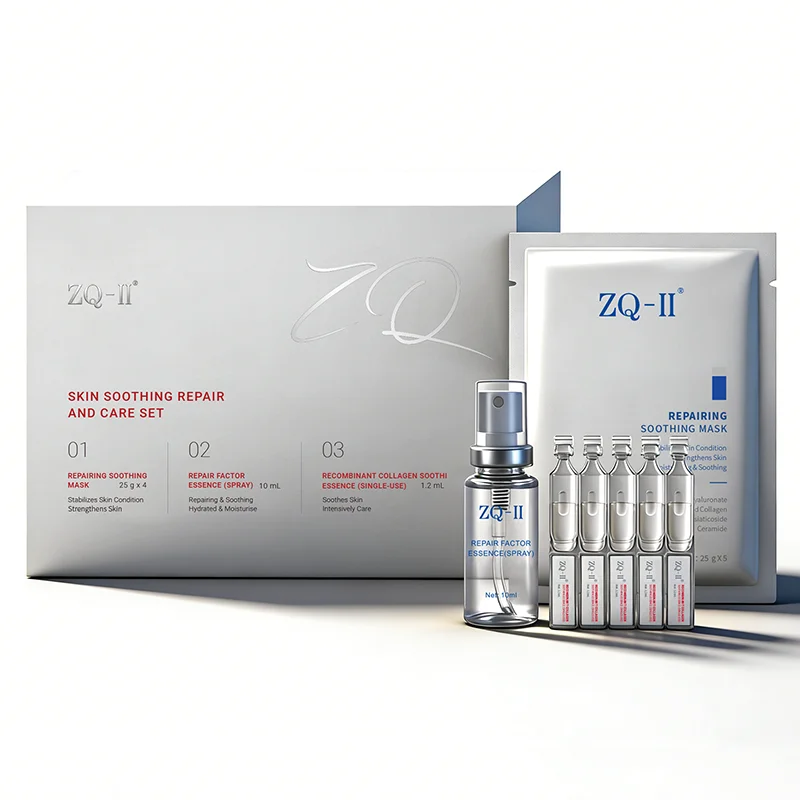 Ensemble de réparation et de soins apaisants pour la peau